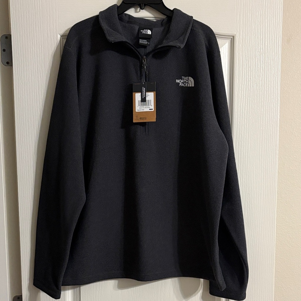 The North Face Charcoal Gray Fleece Jacket